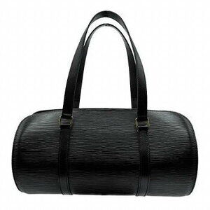 Louis Vuitton Epi Soufflot Black Handbag Noir